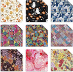 Origami 6x6 Paper Kit 150 Sheets 150 Vivid Colors Double Sided Same Printed Traditional Patterns Square for Arts Crafts Projects Japan Traditional Chiyo.Bohemian