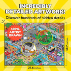Odd Pieces Jigsaw Puzzles 1000 Pieces - Magic Mystery Story Secret Ending Puzzle - Perfect Game Night for Adults & Kids - Pixel Art Gamer Movie TV Show Superhero Theme (Glitch)