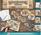ArtSkills Wood Burning Tool Kit – 55 Piece Complete Woodburning Arts and Crafts Kit for Kids & Adults Cool Gifts for Teen Boys & Girls Fun Crafts DIY Projects