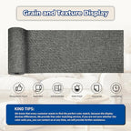 KING MOUNTAIN Linen Repair Patches, Self-Adhesive Linen Fabric Patches, 4 X 63 inch Extra Size, Multi Color, Can be Used for Linen Sofa Repair and Linen Clothes Repair (Dark Grey2.0)