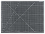 Dahle Vantage 10674 Premium Self-Healing Cutting Mat, 36"x48", 1/2" Grid, 5 Layers for Max Healing, Perfect for Crafts & Sewing, Black
