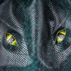 Large DND Dice Bag Leather Dice Storage Bag Dark Green D&D Drawstring Pouch with Pockets for RPG Table Games - Can Hold 200+ Polyhedral Dice