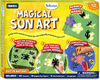 Skillmatics Sun Paper Art Kit - STEM Craft Kit for Kids with Decorative Paper, Stencils & Markers, Create with Sunlight, Mess-Free, Indoor Fun, Gifts for Ages 4, 5, 6, 7, 8, 9, 10, 11, 12