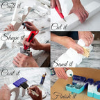 Silverlake 4x12x2 Craft Foam for Styrofoam Block Projects (12-Pack)