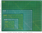 Elan Cutting Mat A4 Green, Self Healing Cutting Mat 9x12 Inch, 5-Ply Craft Board Green, Hobby Board for Crafts 9x12 Inch