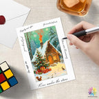 Mat Board Center, 5x7 White Mats for 4x6 Pictures - Acid Free, 4-ply Thickness, White Core, Bevel Cut - for Artworks, Photos, Framing - Pack of 12