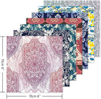 Origami 6x6 Paper Kit 150 Sheets 150 Vivid Colors Double Sided Same Printed Traditional Patterns Square for Arts Crafts Projects Japan Traditional Chiyo.Texture