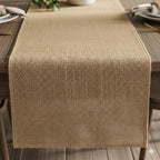 3 Pack Burlap Garland and Wreath Ribbon Wide 5" x 15 Yards Natural Jute 5 Inch 15-feet 3 Rolls, (Natural, 5Inch X 15yards) not Wired
