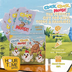Hour Time Games Cluck Cluck Moose – Hilarious Animal-Themed Card Game for a Fun Family Game Night, Family Games for Kids & Families, Reunion Gift Ideas, Stocking Stuffer & Goodie Bag Gift for Ages 4+