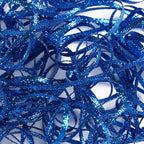 Royal Blue Gold Thin Ribbon 1/8 inch Metallic Braided Double Faced Ribbons Curling Ribbons For Balloon String Crafts Gift Wrapping Party Wedding Christmas Ornaments Decoration 7 Yard x 3 Rolls