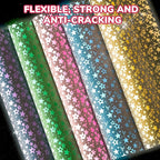 Joycat Pastel Glow in The Dark Origami Paper - 50 Sheets 6x6 Inches - Soft Luminous Sheets for Kids & Creative Projects, Ideal for Scrapbooking, Card Making and DIY Crafts