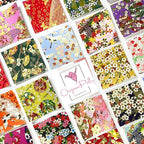 50 Origami Paper Yuzen Washi Paper Different Patterns Japanese Print 3x3 inches for Wedding Decor Japanese Designs, Mixed Patterns for Origami, Scrapbooking, DIY Gifts Origamipolly