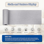 KING MOUNTAIN Linen Repair Patches, Self-Adhesive Linen Fabric Patches, 4 X 63 inch Extra Size, Multi Color, Can be Used for Linen Sofa Repair and Linen Clothes Repair (Light Grey 3.0)