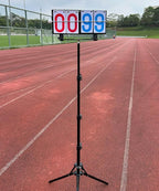 Purple River Portable Hanging Flip Scoreboard, Score Keeper for Baseball Volleyball Tennis Sports, Suit for Multiple Sports/Games Score Scenarios