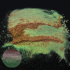 Matio Chameleon Mica Powder, 1.06oz/ 30g Aurora Forest Chrome Nail Powder, Pearlescent Effect Color Shift Pigment for Resin Craft, Soap Candle Dye, Nail Art, Makeup, Bath Bomb, Paint, Slime Pigment