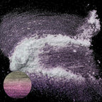 Matio Chameleon Mica Powder, 1.06oz/ 30g Smoky Galaxy White Chrome Powder, Pearlescent Effect Color Shift Pigment for Resin Craft, Soap Candle Dye, Nail Art, Makeup, Bath Bomb, Paint, Slime Pigment