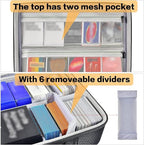 ALLPRIMO Trading Card Case Storage Box for 2700+ Cards. Deck Boxes Travel Organizer Holder Compatible with TCG/for Topps Baseball Sports/for C.A.H/for UNO/for MTG/for Yu-Gi-Oh Games -Grey Inner