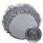 Ceya Mica Powder, 5.3oz/ 150g Grey Pearlescent Effect Colorant Pigment Powder for Epoxy Resin, Tumblers, Slime Bath Bomb, Soap Dye, Slime, Candle Making, Resin Crafting, Paint, Jewelry, Nail Polish