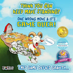 How Brave is Mave? - The First Table-Edge Stack Game, Card-Balancing, Goat-Saving Mayhem - Great for Family Game Night, Ages 6-99, Competitive and Collaborative - Laugh, Stack, and Topple