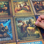 Think2Master Colorful Post Classical Civilization 500 Pieces Large Format Jigsaw Puzzle: Kids 12+, Teens, Adults & Families. Great Gift with Historical Timeline & World Map. Size: 26.8” X 18.9”