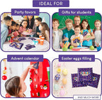Tangram Puzzle Wooden Pack 30 Kids Party Favors - BONNYCO | Goodie Bags Stuffers for Kids 3-5 4-8, Return Gifts for Birthday Party Goody Bag Stuffers | Pinata Filler Toys Bulk Classroom Prizes Rewards