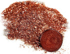 Eye Candy Pigments Premium Copper Mica Powder - Penny Copper (50gr) - for Epoxy, Resin, Soap, Paint, Woodworking, Acrylic Pouring, Bath Bombs, Fishing Lures - DIY Arts and Crafts Additive