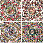 24 Sheets 12 Designs Scrapbook Paper Pad,6"×6” Single-Sided Decopodge Craft Cardstock Paper,Scrapbooking DIY Decorative Background Cardmaking Supplies.Datura