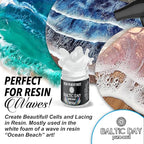 BALTIC DAY Black Abyss Pigment Paste for Epoxy Resin – Ultra-Opaque Black Resin Colorant, 191g/6.7oz – Smooth Blend for Epoxy Art, Jewelry, DIY Crafts