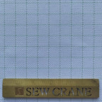 14CT Easy Count Thread Grid Aida Cloth Embroidery Cross Stitch Fabric, Green Grid, W59 x L20