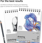 Winsor & Newton Studio Collection Artist Pencils, Sketching Pencils, Set of 5