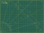 Elan Cutting Mat A2 Green, Self Healing Cutting Mat 18x24 Inch, 5-Ply Craft Board Green, Hobby Board for Crafts 18x24 Inch