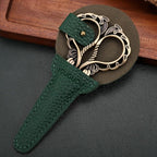 Sharp Detail Scissors with Case Embroidery Crafting Sewing Scissor for Needlework Threading Craft Artwork DIY Tools, Vintage Little Precision Shears