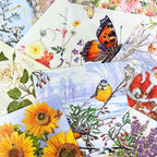 Mystery Pack Decoupage Paper Napkins, 20-ct Assorted Surprise Napkins, Decorative Napkins Random For Art Craft Junk Journal, 20 Different Designs