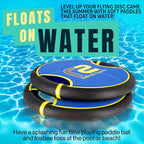 Fun Bouncy Paddle & Stringy Ball Toss & Catch Game - Easy to Use for Kids All Ages - Soft Foam Design for Safe Play Indoors or Outdoors - Also Works as Flying Disc - Great Gift Idea for Boys & Girls