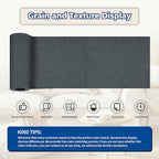 KING MOUNTAIN Linen Repair Patches, Self-Adhesive Linen Fabric Patches, 4 X 63 inch Extra Size, Multi Color, Can be Used for Linen Sofa Repair and Linen Clothes Repair (Charcoal Gray)
