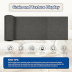 KING MOUNTAIN Linen Repair Patches, Self-Adhesive Linen Fabric Patches, 4 X 63 inch Extra Size, Multi Color, Can be Used for Linen Sofa Repair and Linen Clothes Repair (Dark Grey)