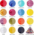 MTBJZJ Mica Powder for Resin, 15 Colors - 20g/Bottle of Epoxy Resin Color Pigment,for Candle Dye, Lip Gloss Pigment, Soap Making, Slime Colorant, Paint, Bath Bombs,Nail Polish and Eye Shadow