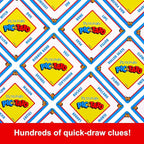 Mattel Games Pictionary Pic-Tato Hot Potato Game, Talks and Plays Music, Family Game for Kids, Adults with Erasable Markers and Boards