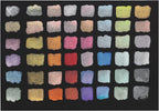 Soho Urban Artist Metallic Watercolors Set – 48 Vibrant Metallic Half Pans in Travel Case – Professional Shimmer Watercolor Paint Set for Artists, Crafters & Mixed Media