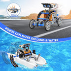 STEM 13-in-1 Education Solar Power Robots Toys for Boys Age 8-12, DIY Educational Toy Science Kits for Kids, Building Experiment Robotics Set Birthday Gifts for 8 9 10 11 12 Years Old Boys Girls Teens