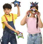 TOSY Magnet Pyramid Stone - 1 Cube Transforms into 1 Billion Shapes, 12 Pieces, 243 Rare Earth Magnets, Holographic Design Magnet Tiles Creative Puzzle STEM/STEAM Toy, 3-Pack