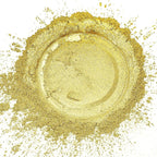 Sun Gold Mica Powder, Natural Shimmer Mica Powder for Epoxy Resin/Candle/Soap/Lip Gloss/Slime/Bath Bombs/Quicksand.Car Paint pigments.Candle Dye,Soap Making Dye,Resin dye.(50g/1.7oz)
