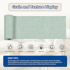 KING MOUNTAIN Linen Repair Patches, Self-Adhesive Linen Fabric Patches, 4 X 63 inch Extra Size, Multi Color, Can be Used for Linen Sofa Repair and Linen Clothes Repair (Light Green)