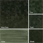 Tusc & Pine Artist Oil Paint - Wellington Vert Noir Deep, 40 ml, Non-Yellowing, Rich & Creamy Consistency, Maximum Pigment Load, Small Batch Milled Oil Paints Made in The USA for Professional Artists