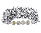 Yoption 360 Pcs Silver Octagon Sealing Wax Beads for Wax Seal Stamp with 4 Candles and 1pcs Melting Spoon