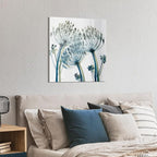 Empire Art Direct Frameless Free Floating Tempered Glass Panel Graphic Wall Art Ready to Hang, 24" x 24", Unfocused Beauty 2