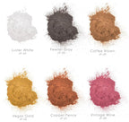 U.S. Art Supply Jewelescent Mica Pearl Pigment Powder Kit, 6 Metal Tones Colors, 3.5 oz (100g) Pouches - Cosmetic Grade, Epoxy Resin Color Pigment, Mica Powder for Resin, Soap, Slime, Candle Dye, Art