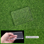 Clear Acrylic Stamp Blocks, 3.54" * 4.92" Acrylic Stamping Block Tool Clear Stamp with Grid Lines for Photography Props Scrapbooking Crafts Card Making