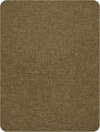 Fine Linen Fabric Patches, Self-Adhesive, 8x11 inch Extra Size, Multi Color, for Sofa and Clothes Repair (Brown)