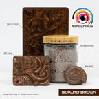 Eye Candy Mica Powder Pigment “Bokuto Brown” (50g) Multipurpose DIY Arts and Crafts Additive | Woodworking, Epoxy, Resin, Natural Bath Bombs, Paint, Soap, Nail Polish, Lip Balm (Bokuto Brown, 50G)
